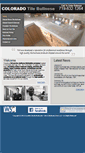 Mobile Screenshot of colorado-tile-bullnose.com